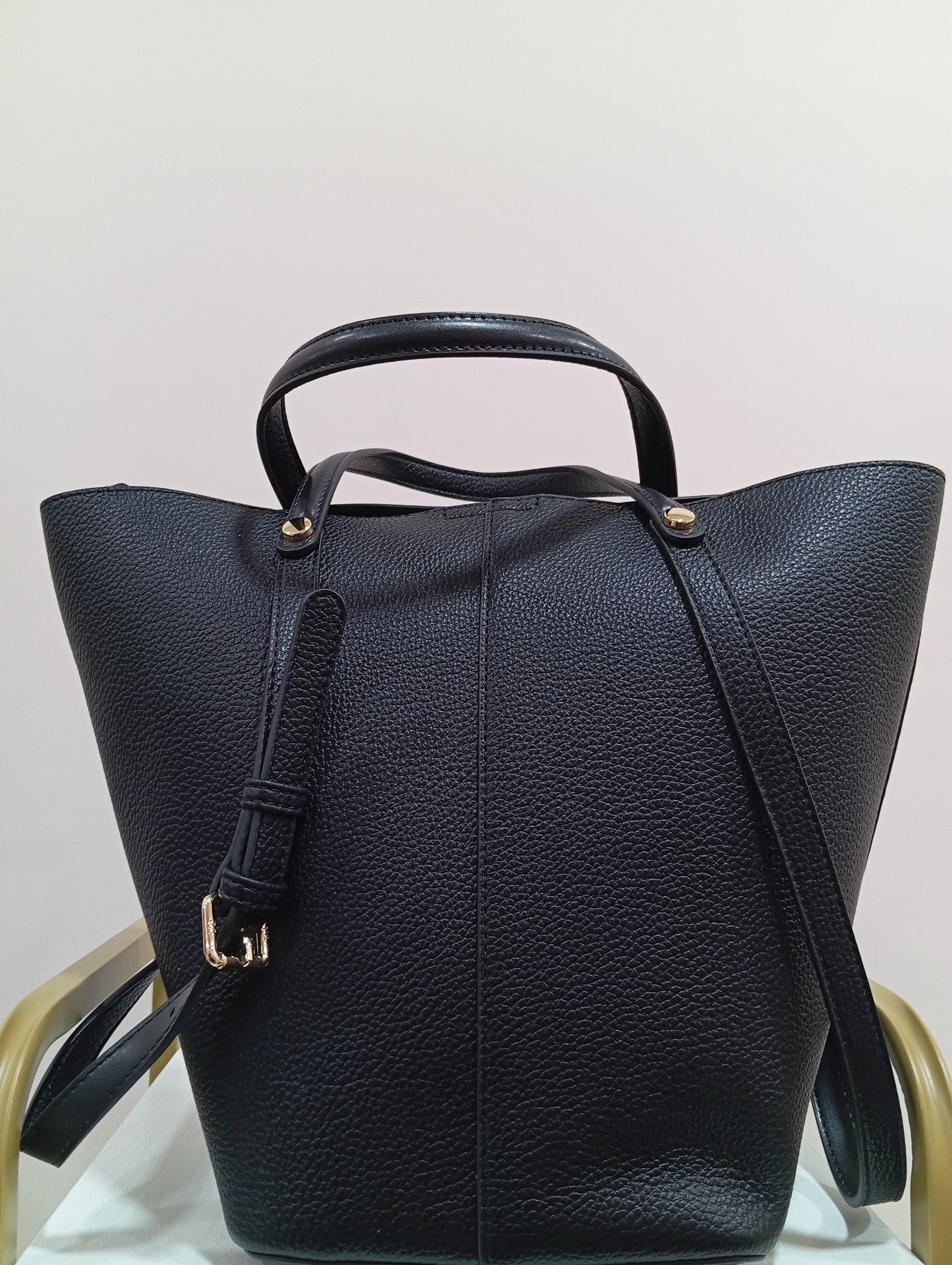 Borsa con finte tracolle