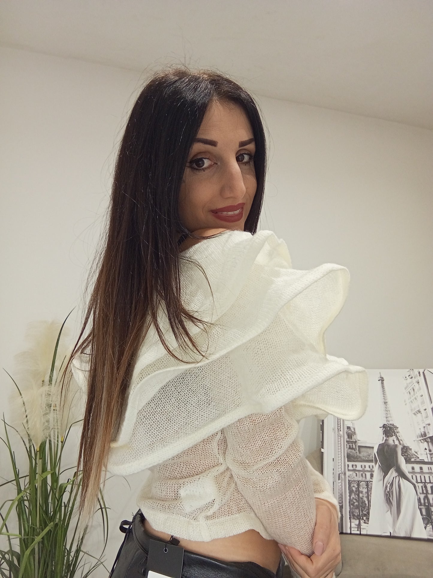 Maglia fluffy