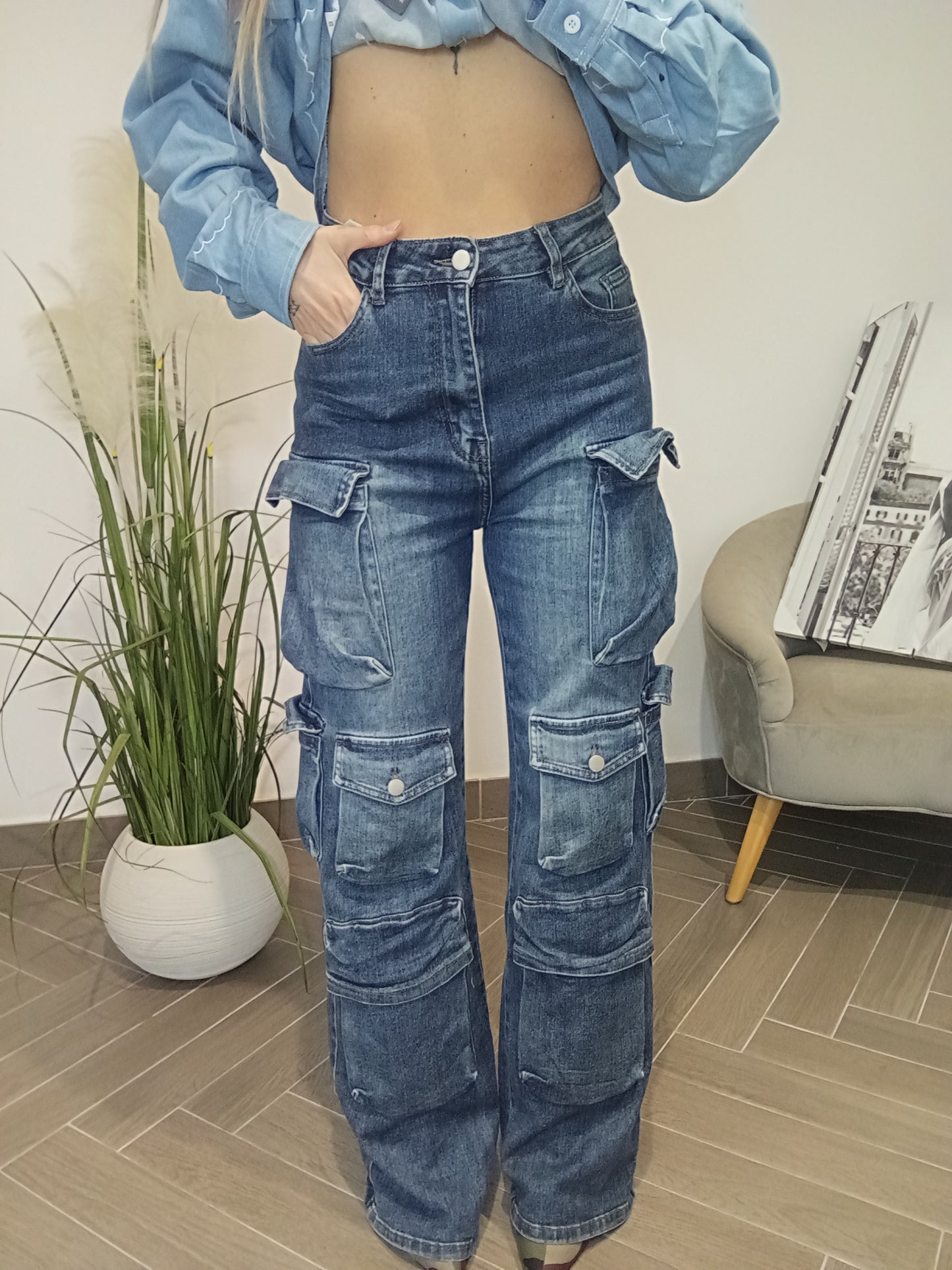 Jeans cargo