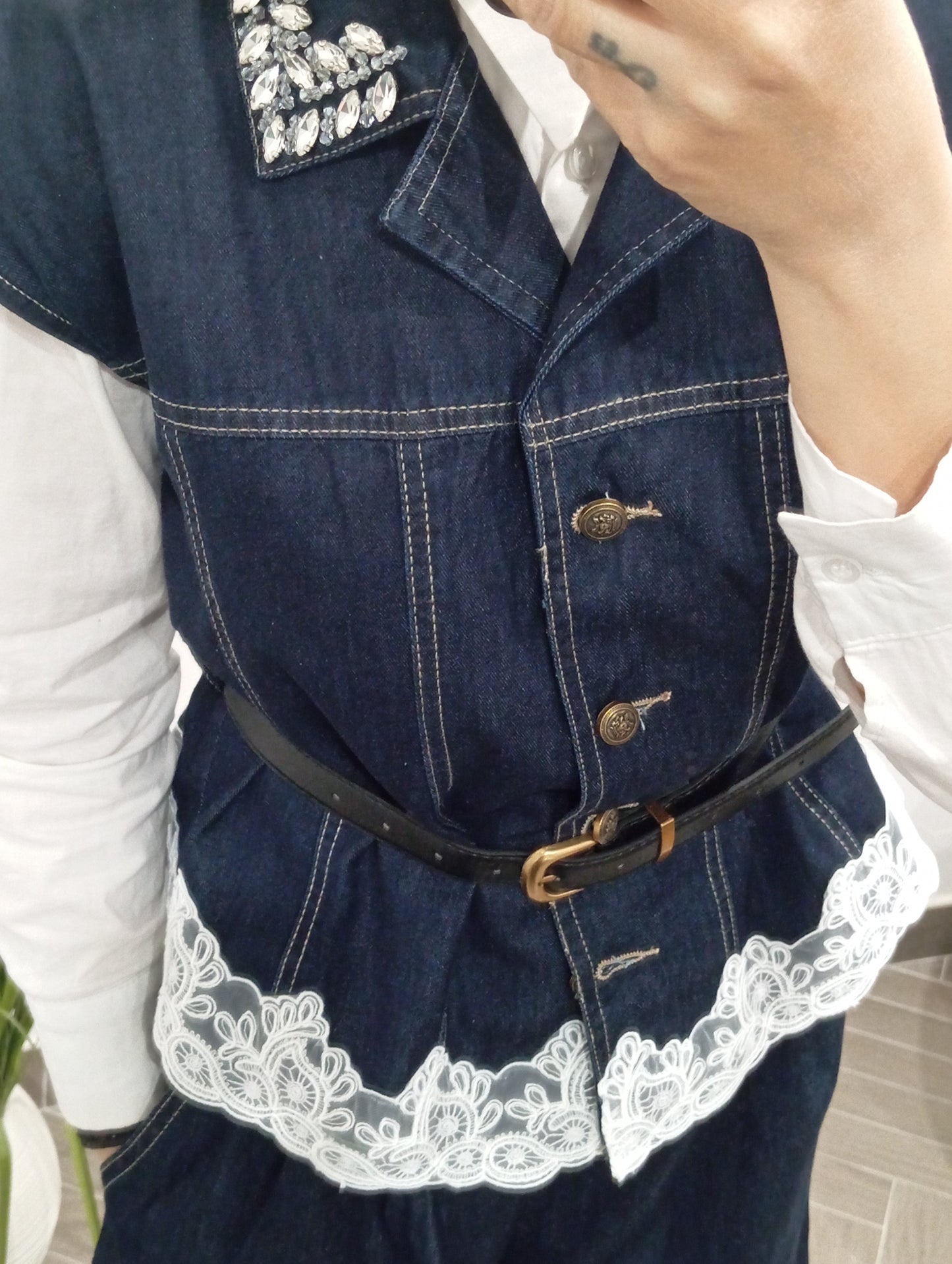 Completo in jeans
