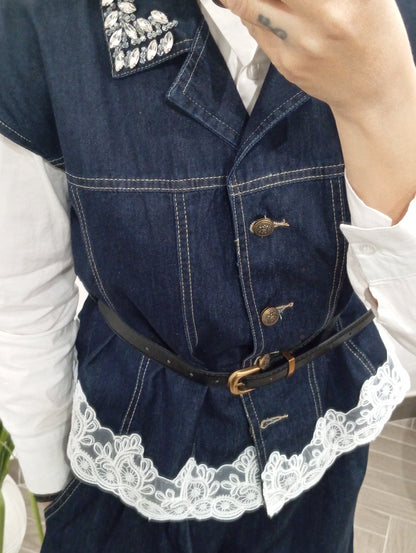 Completo in jeans