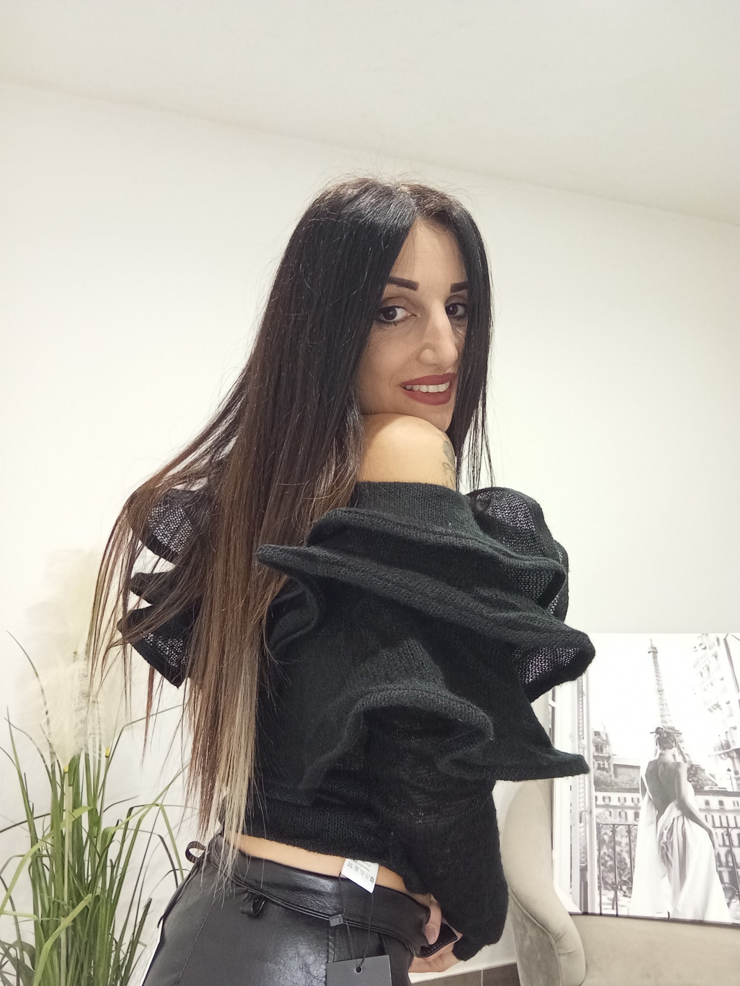 Maglia fluffy