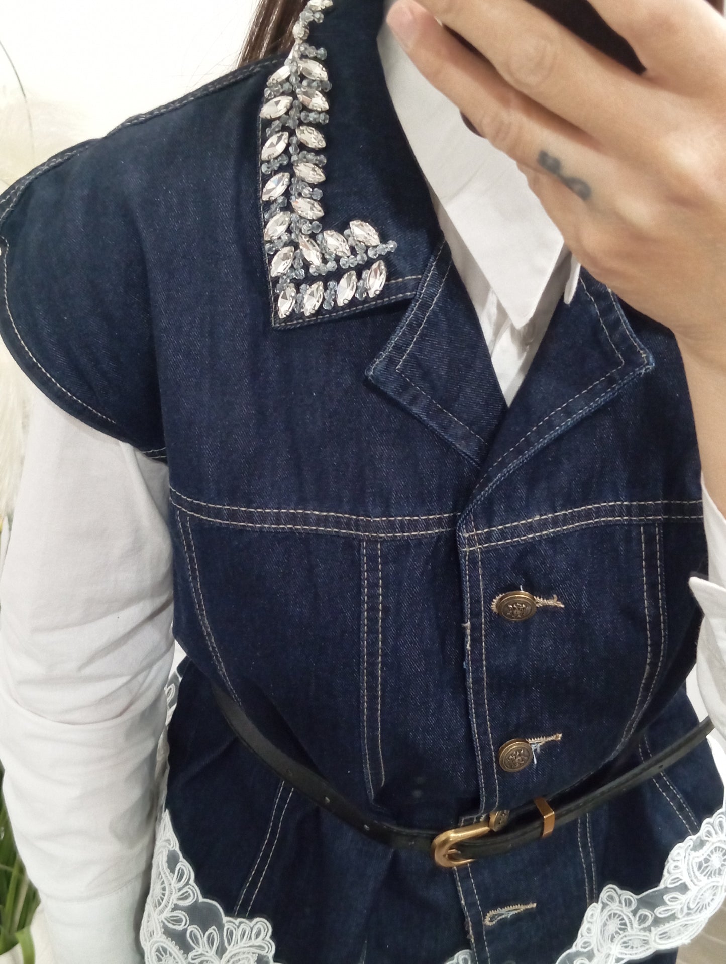 Completo in jeans