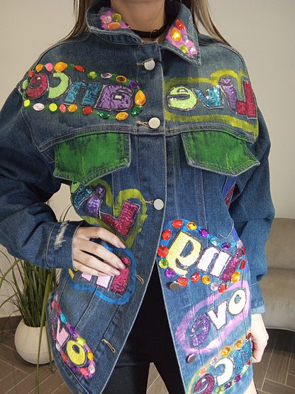 Giacca in Denim