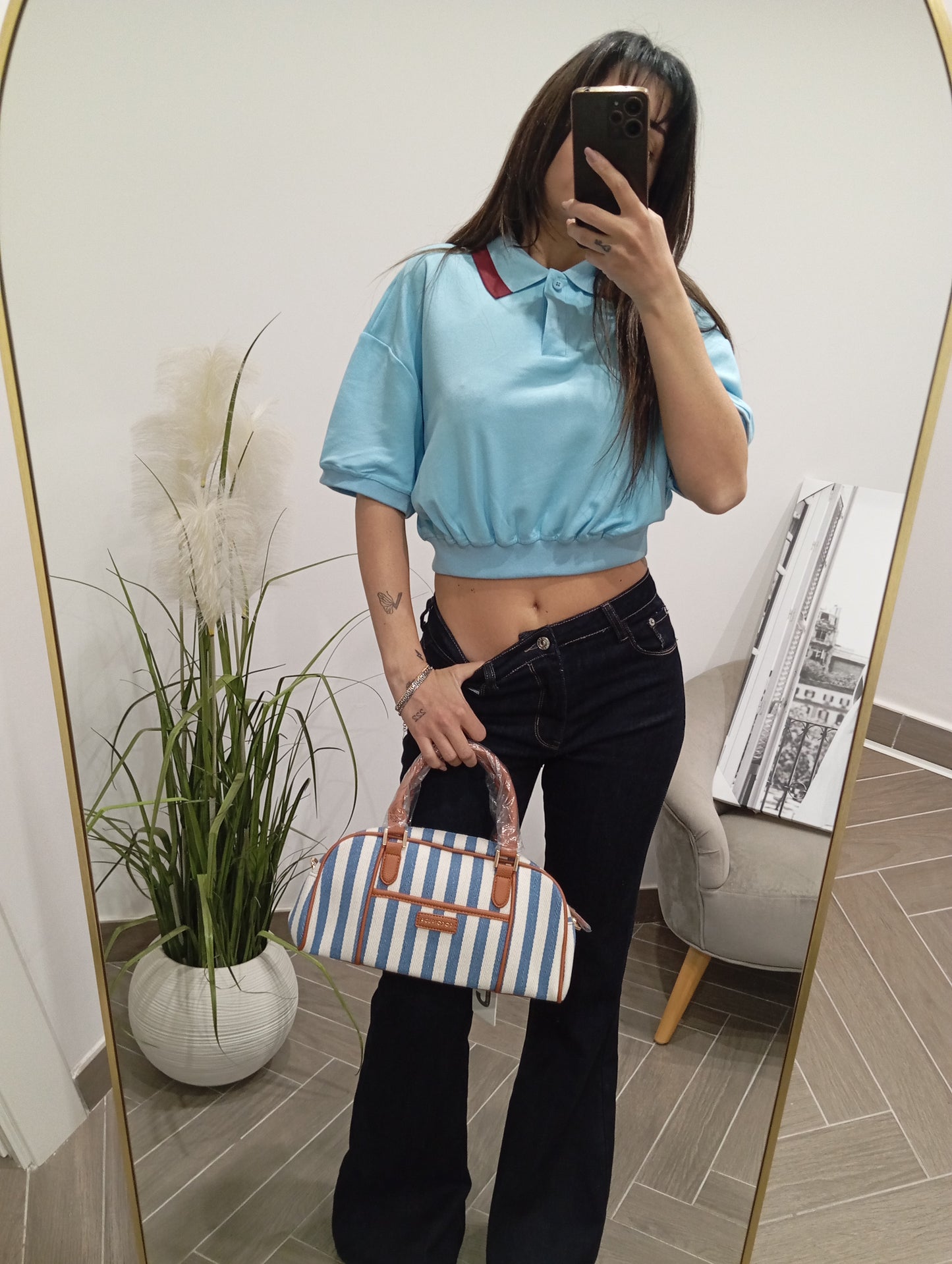 Polo turchese