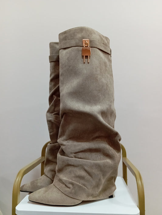Stivali beige