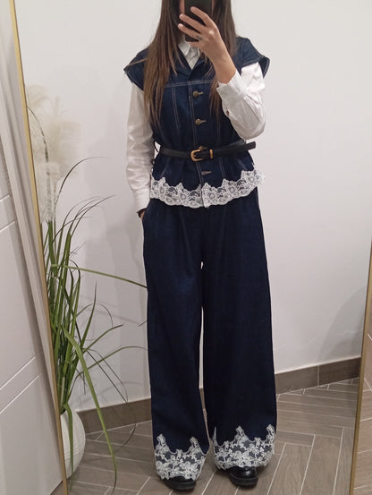 Completo in jeans