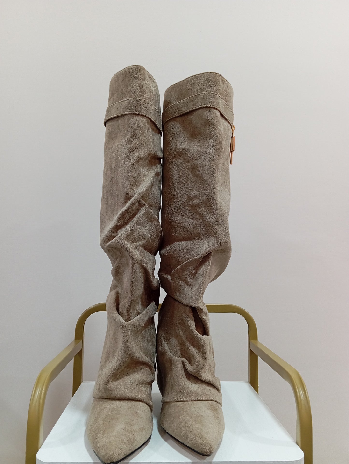 Stivali beige