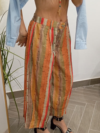 Pantalone estivo multicolore