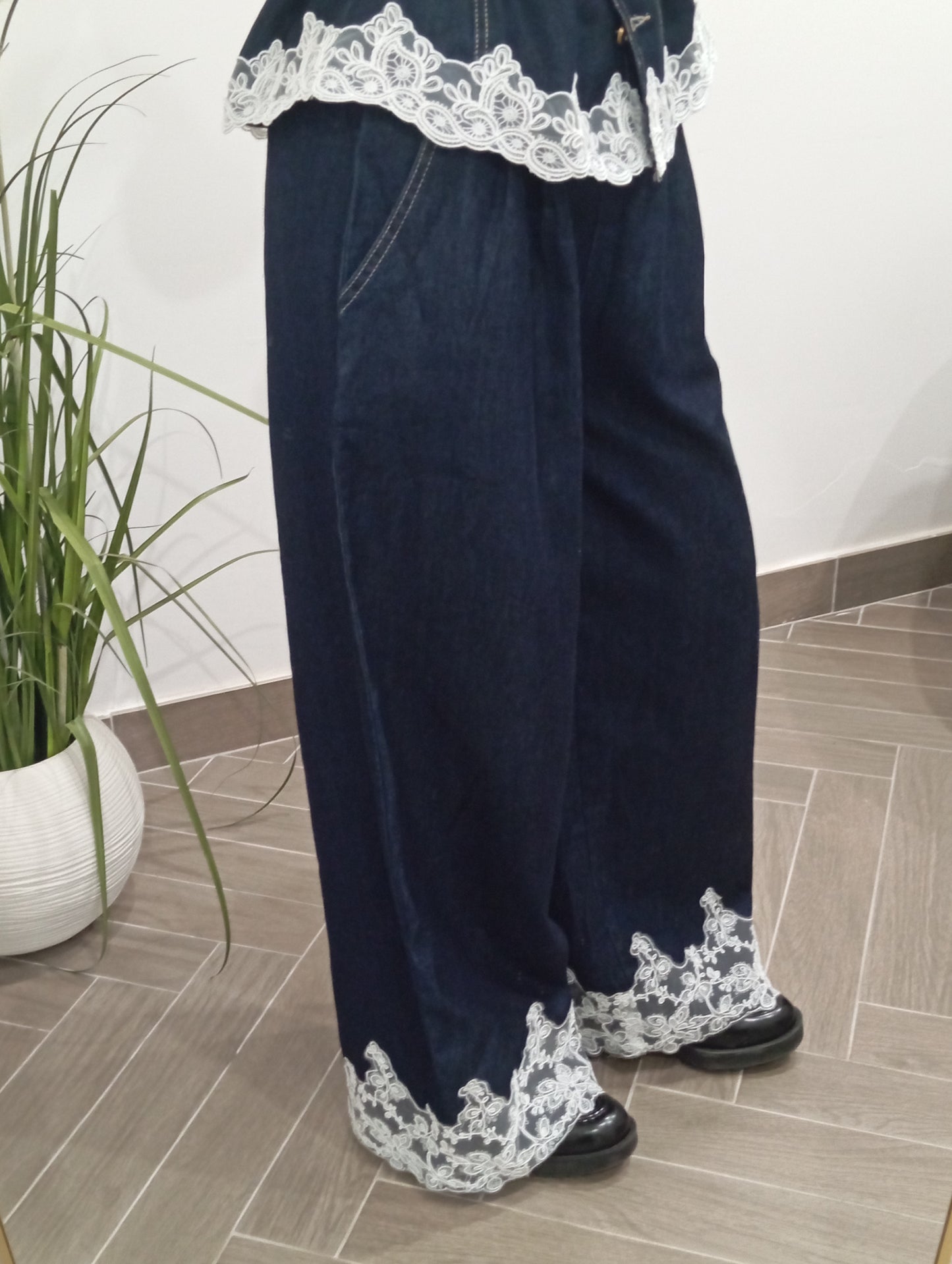Completo in jeans
