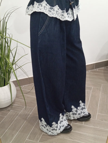 Completo in jeans