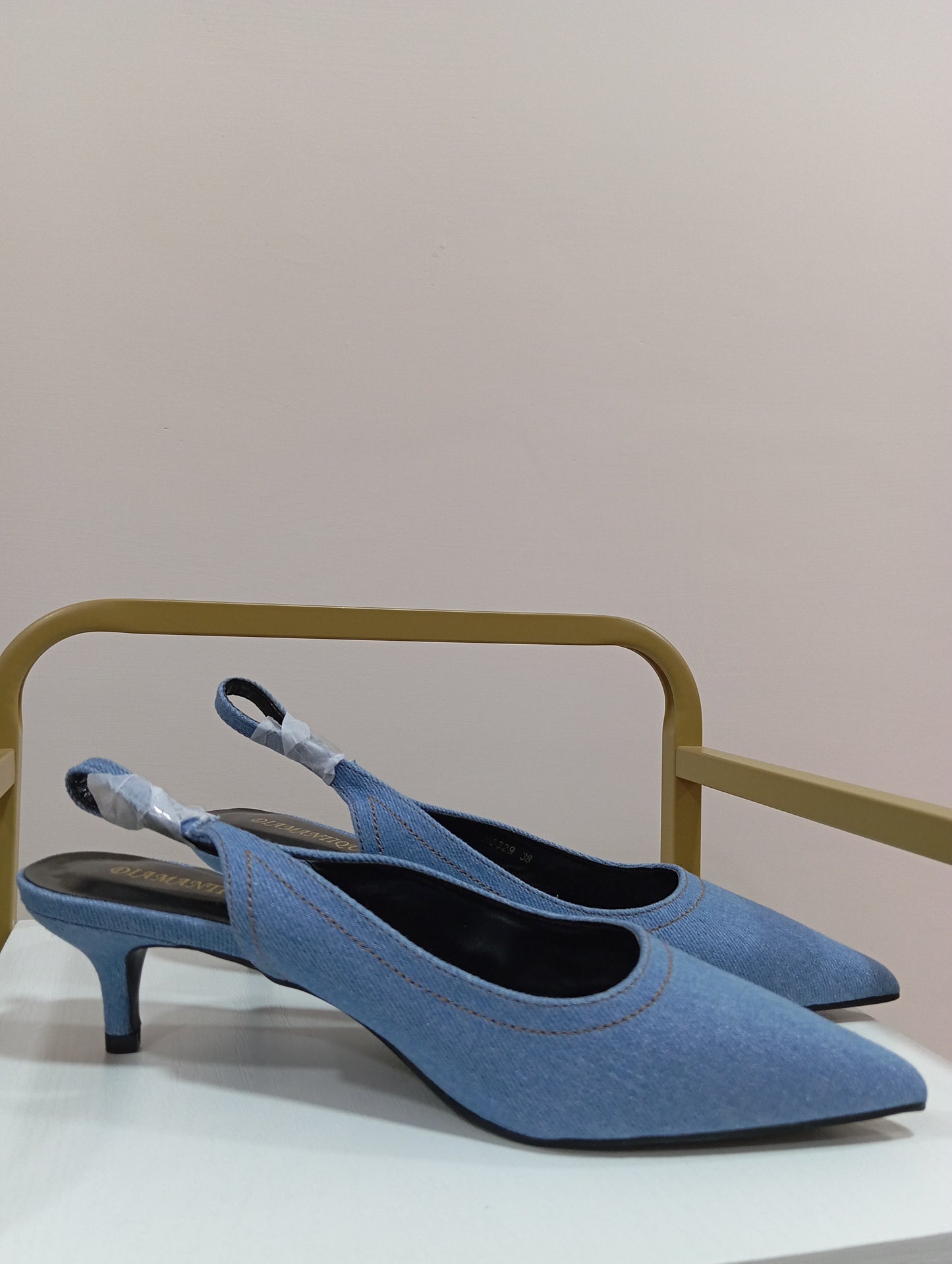 Décolleté donna tessuto jeans