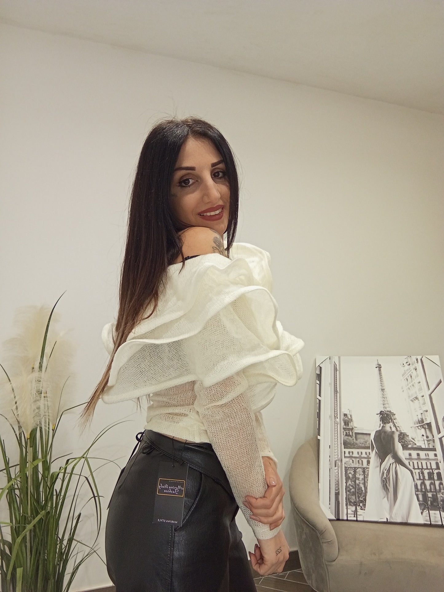 Maglia fluffy
