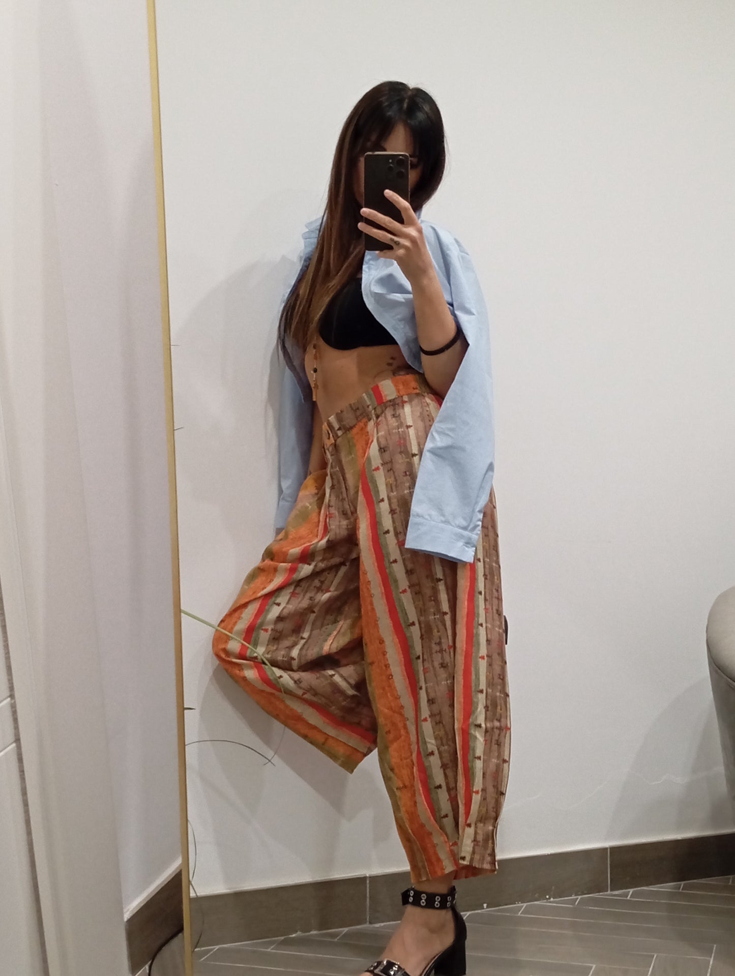 Pantalone estivo multicolore