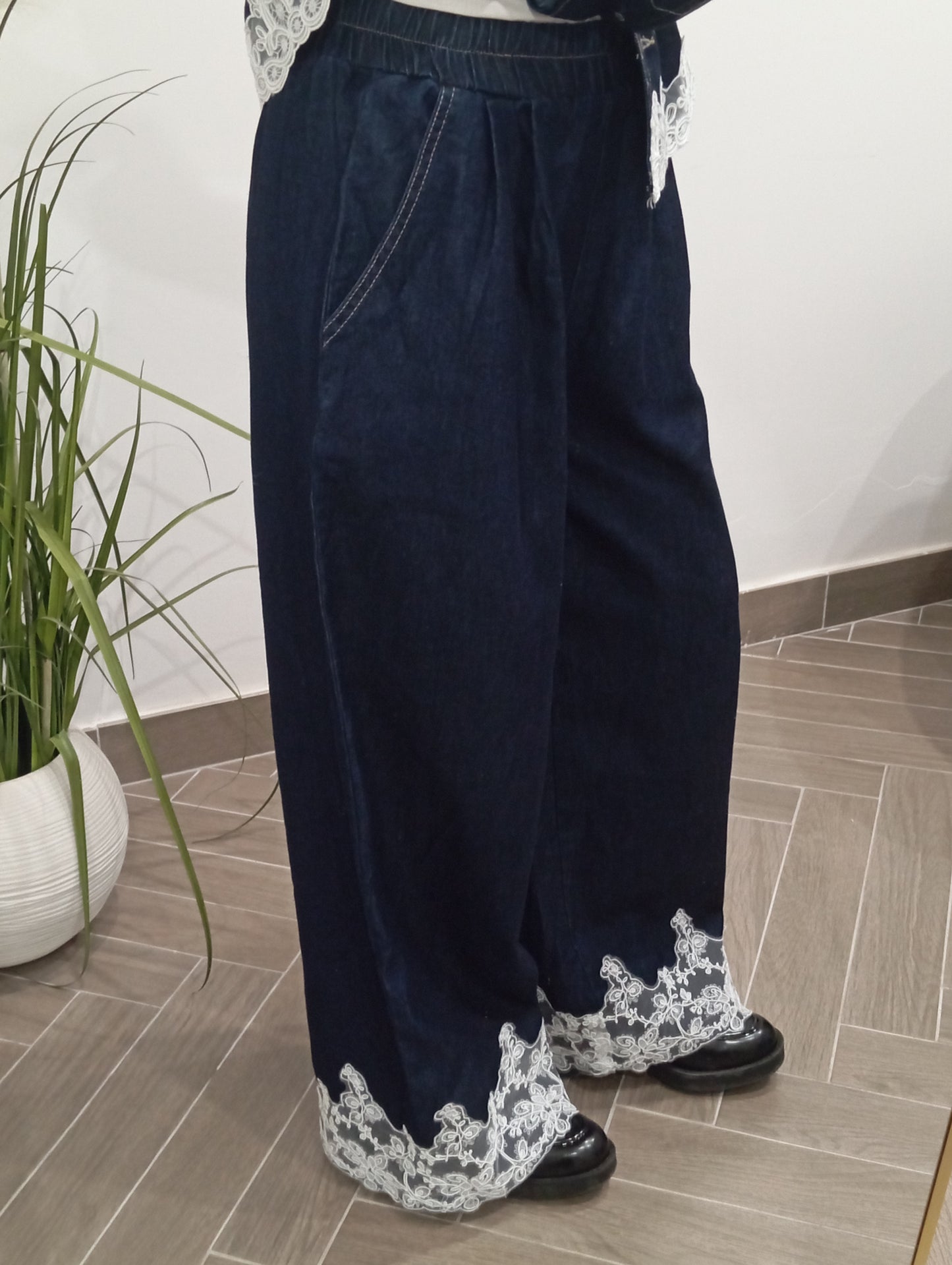 Completo in jeans