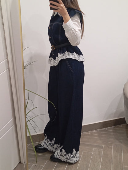 Completo in jeans