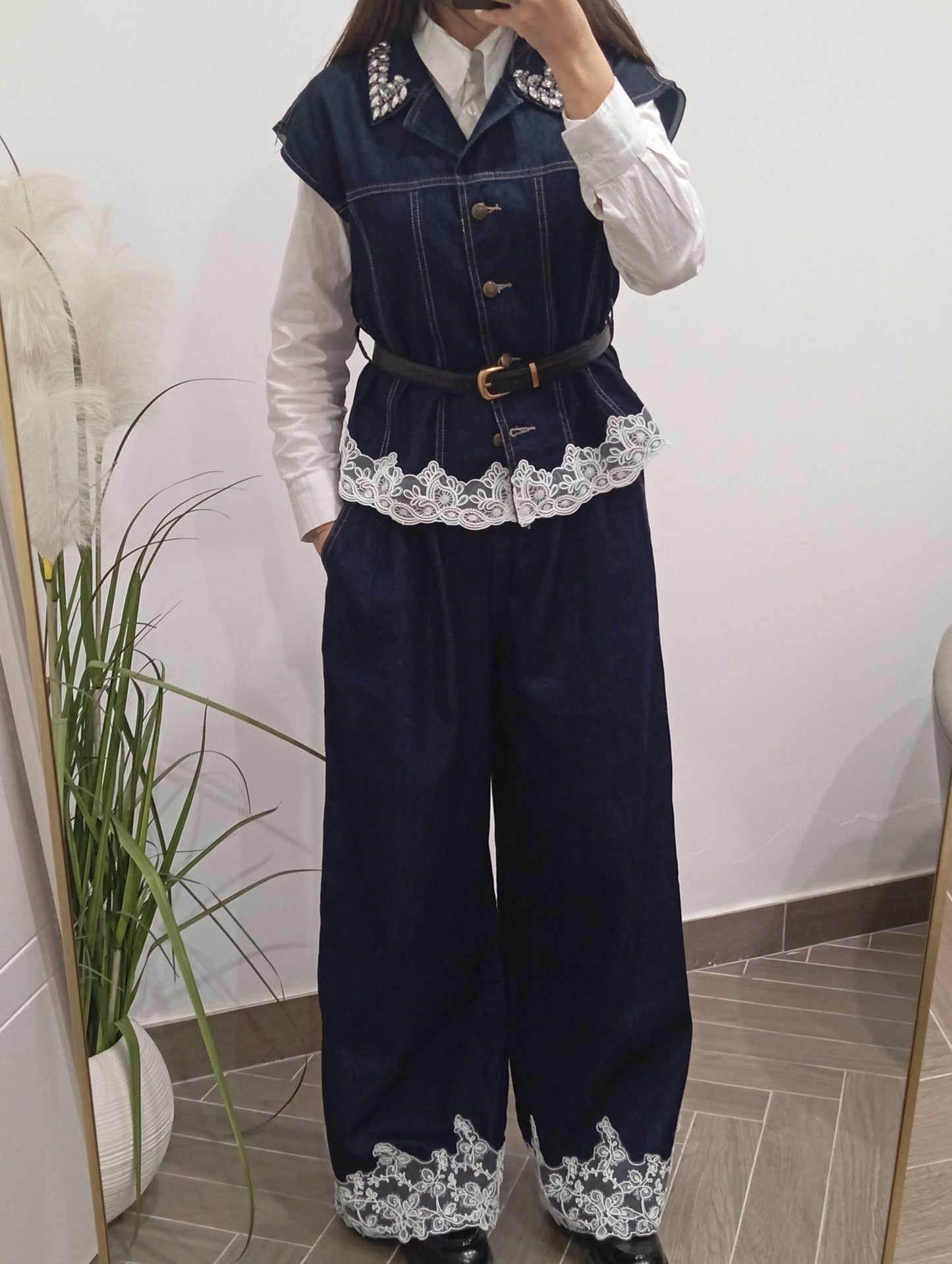 Completo in jeans
